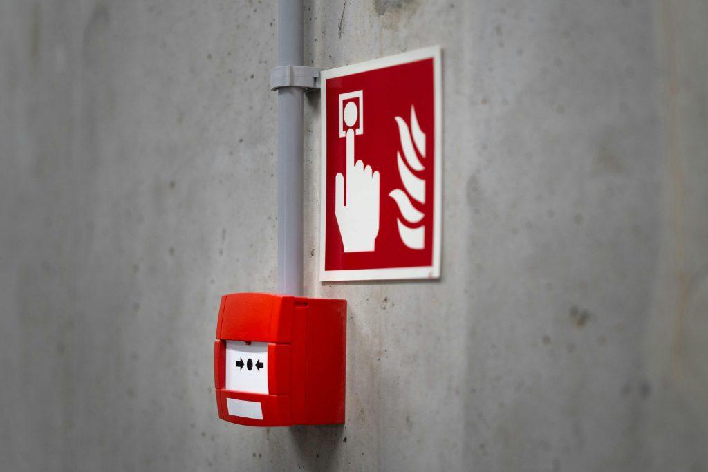 Fire alarm installation - Contact Phase Electric. 